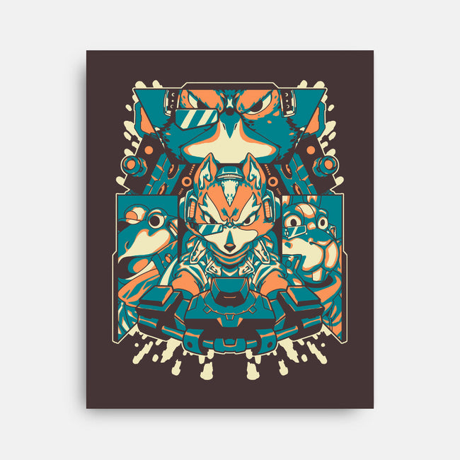 It's A Trap-none stretched canvas-1Wing