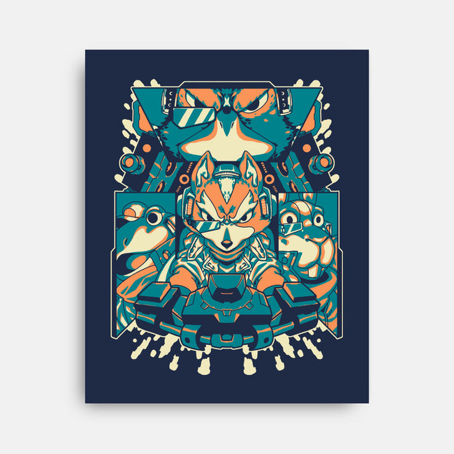 It's A Trap-none stretched canvas-1Wing