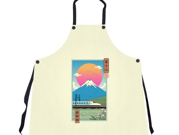 Shinkansen In Mt. Fuji