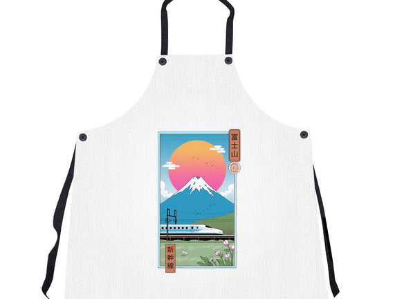 Shinkansen In Mt. Fuji