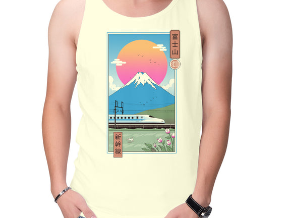 Shinkansen In Mt. Fuji