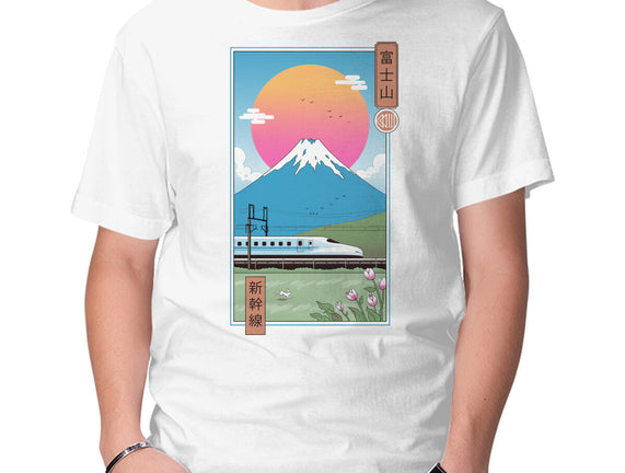 Shinkansen In Mt. Fuji