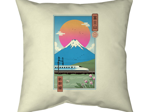 Shinkansen In Mt. Fuji