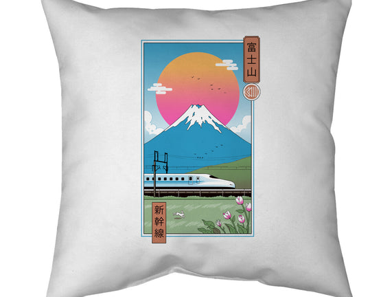 Shinkansen In Mt. Fuji