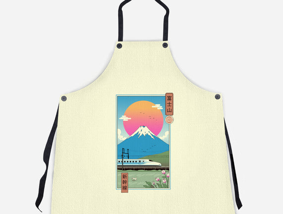 Shinkansen In Mt. Fuji