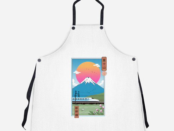 Shinkansen In Mt. Fuji