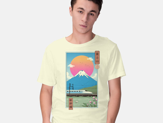 Shinkansen In Mt. Fuji