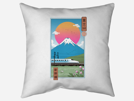 Shinkansen In Mt. Fuji