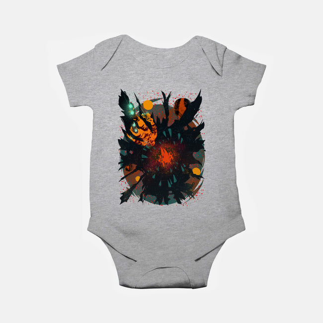 Space Eater-baby basic onesie-Estevan Silveira