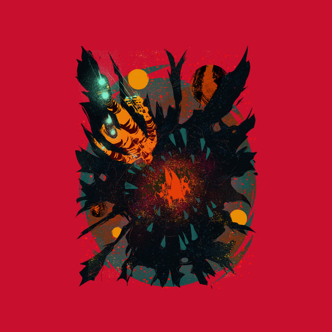 Space Eater-none removable cover w insert throw pillow-Estevan Silveira