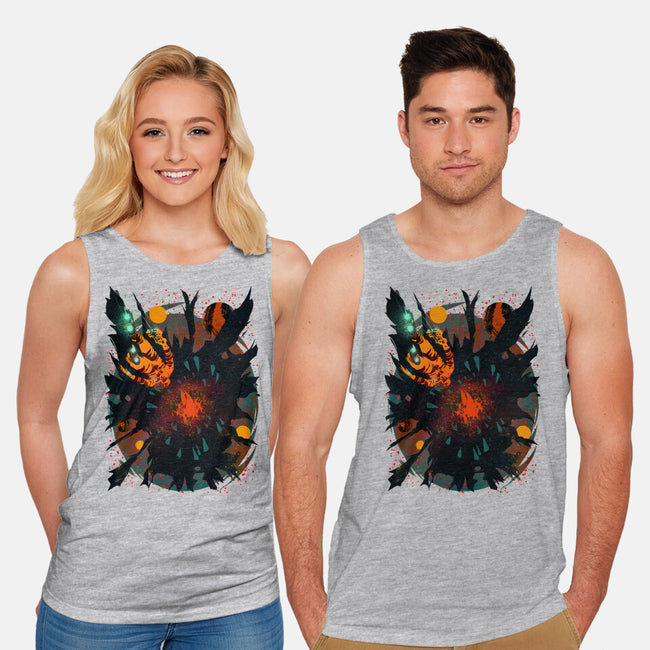 Space Eater-unisex basic tank-Estevan Silveira