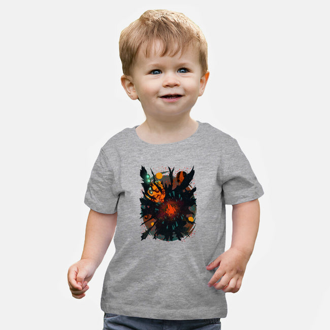 Space Eater-baby basic tee-Estevan Silveira