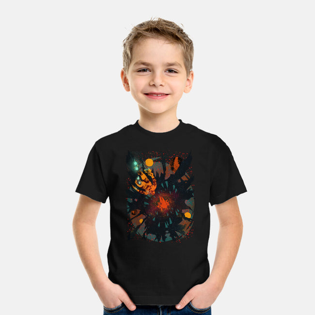 Space Eater-youth basic tee-Estevan Silveira