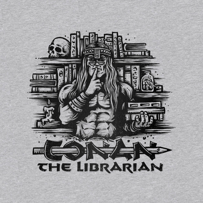 Conan The Librarian-mens basic tee-kg07