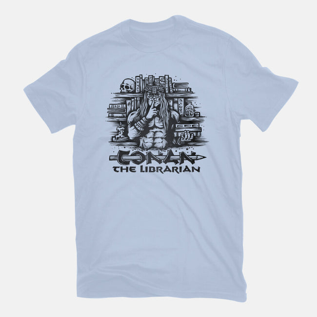 Conan The Librarian-mens basic tee-kg07