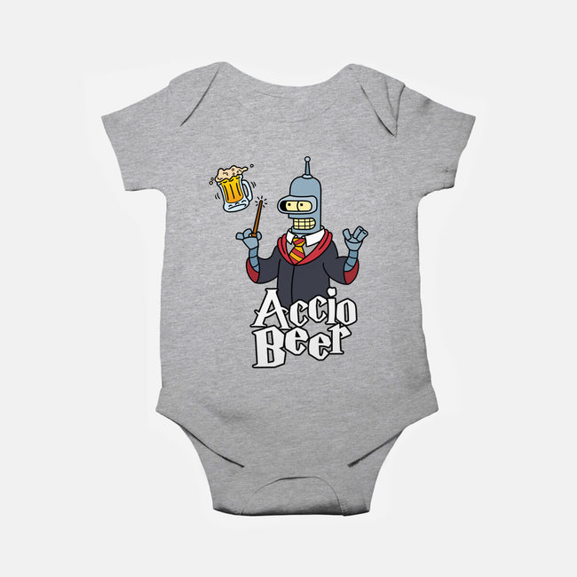 Accio Beer-baby basic onesie-Barbadifuoco