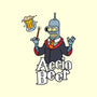 Accio Beer-none dot grid notebook-Barbadifuoco