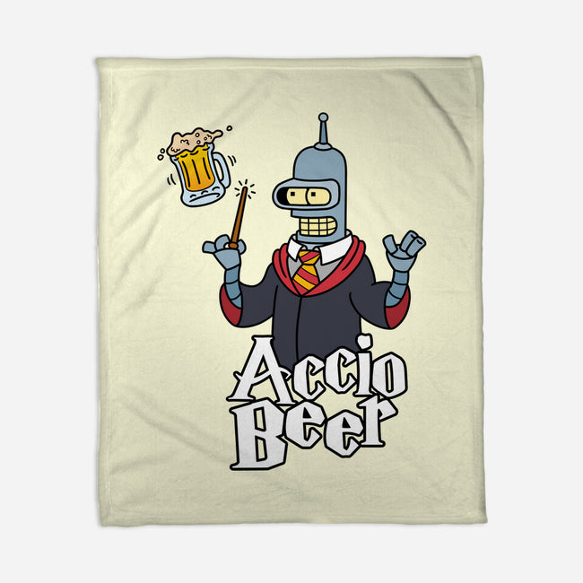 Accio Beer-none fleece blanket-Barbadifuoco