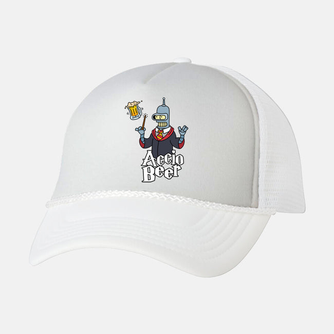 Accio Beer-unisex trucker hat-Barbadifuoco