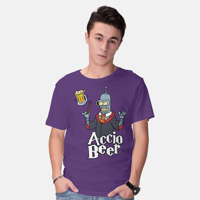 Accio Beer-mens basic tee-Barbadifuoco
