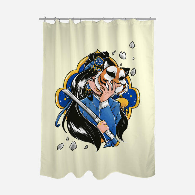 Arabian Princess-none polyester shower curtain-ellr