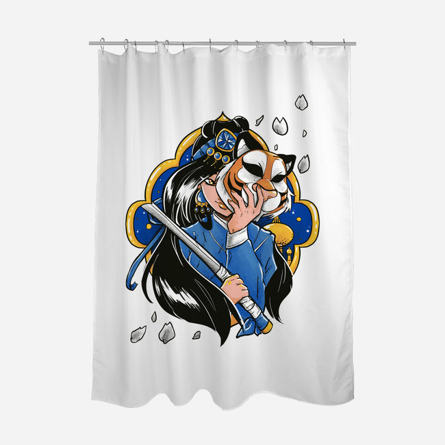 Arabian Princess-none polyester shower curtain-ellr