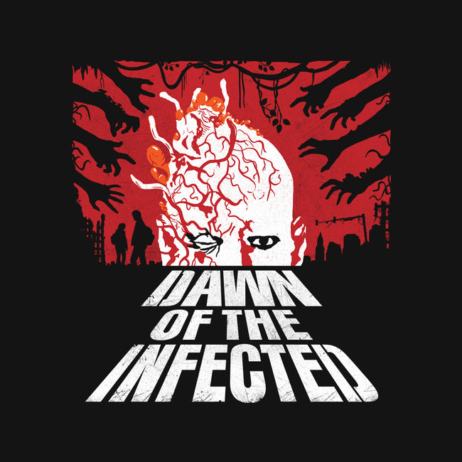 Dawn Of The Infected-baby basic onesie-rocketman_art