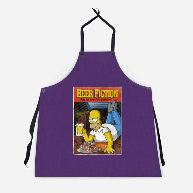 Beer Fiction-unisex kitchen apron-NMdesign