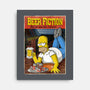 Beer Fiction-none stretched canvas-NMdesign
