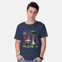 My Neighbor Wednesday-mens basic tee-zascanauta