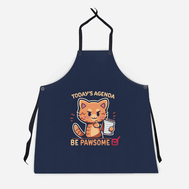 Be Pawsome-unisex kitchen apron-TechraNova