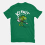 Banjoist Frog-mens basic tee-Raffiti