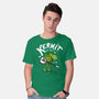 Banjoist Frog-mens basic tee-Raffiti