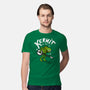 Banjoist Frog-mens premium tee-Raffiti