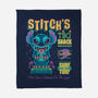 Stitch's Tiki Shack-none fleece blanket-Nemons