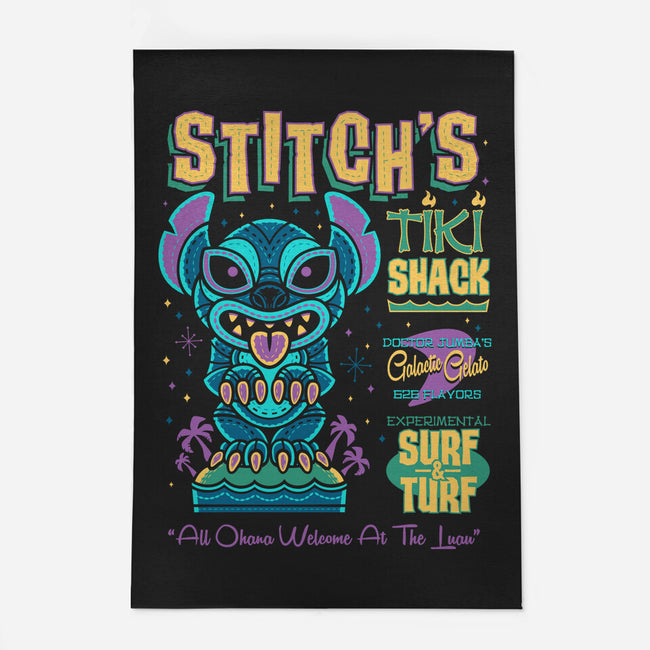 Stitch's Tiki Shack-none indoor rug-Nemons