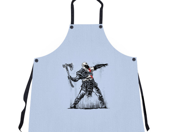 God Throwing Axe