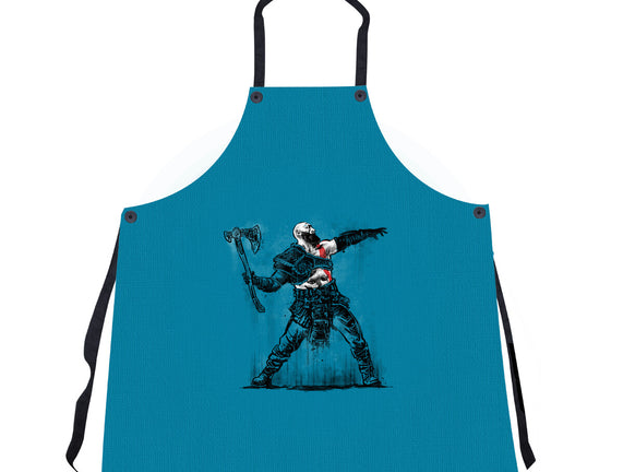 God Throwing Axe