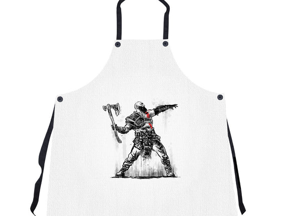 God Throwing Axe