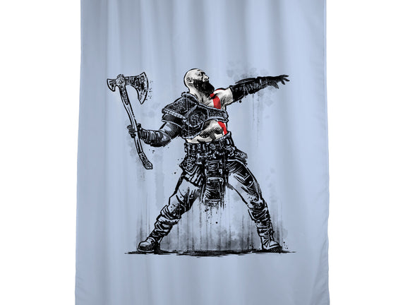 God Throwing Axe