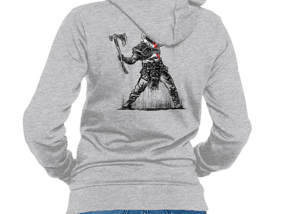God Throwing Axe