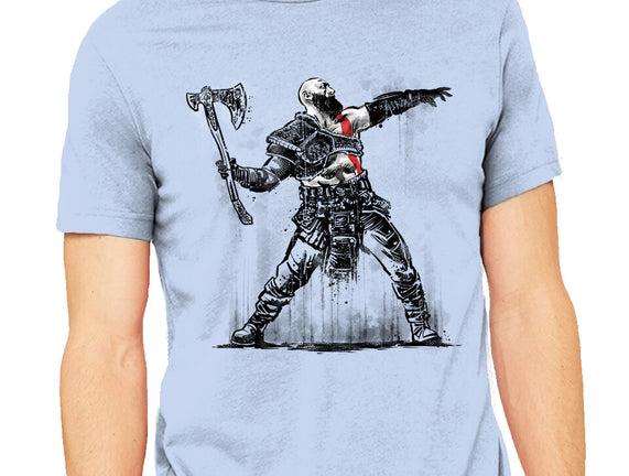 God Throwing Axe