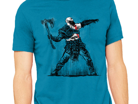 God Throwing Axe