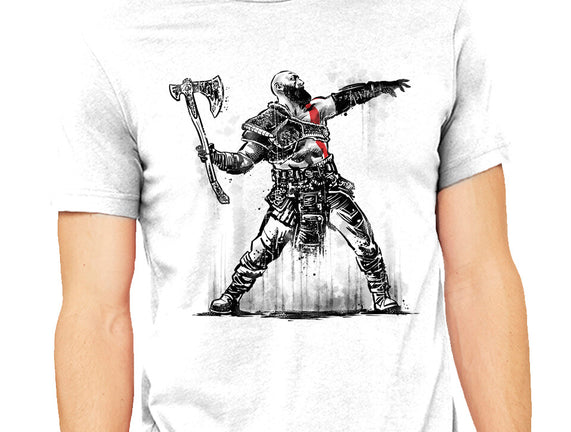 God Throwing Axe