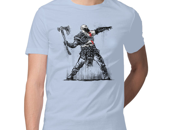 God Throwing Axe