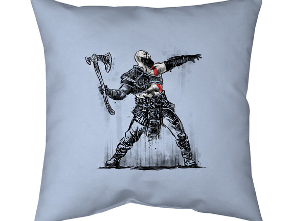 God Throwing Axe