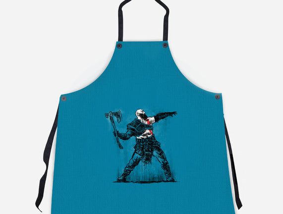 God Throwing Axe