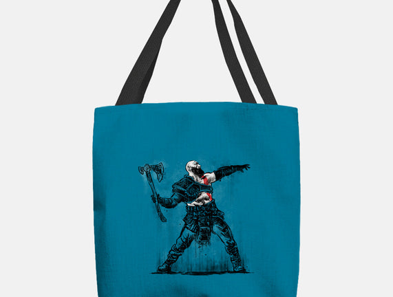God Throwing Axe