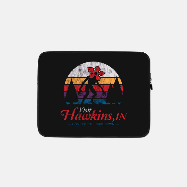 Home Of The Upside Down-none zippered laptop sleeve-Nemons