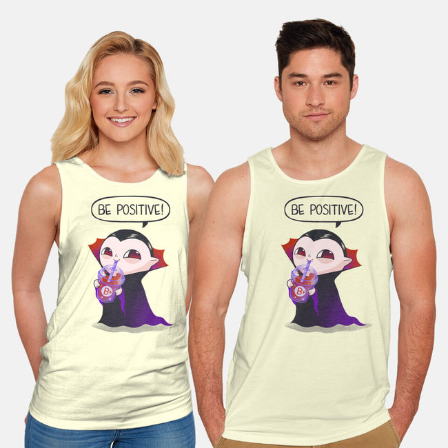 Be Positive-unisex basic tank-ricolaa
